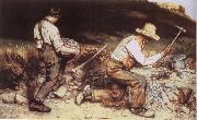 Gustave Courbet The Stone Breakers USA oil painting artist